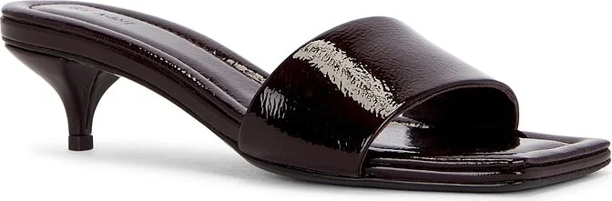 St. Agni Minimal Heel in Burgundy - Image 2