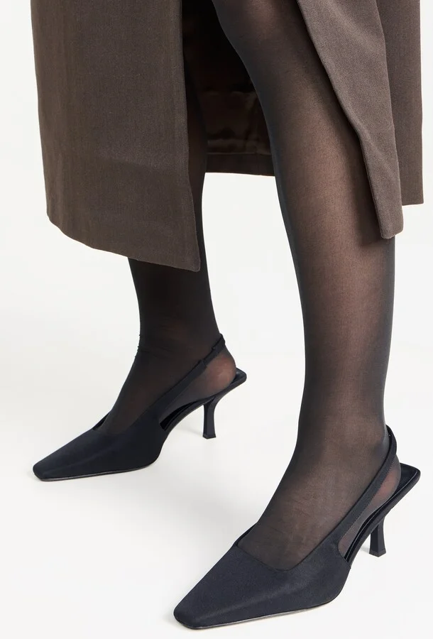 St. Agni Paris Sling Back Kitten Heels - Image 5