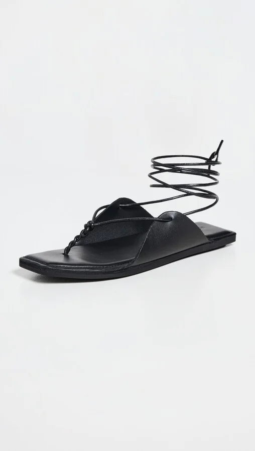 St. Agni Tie Up Sandals - Image 2