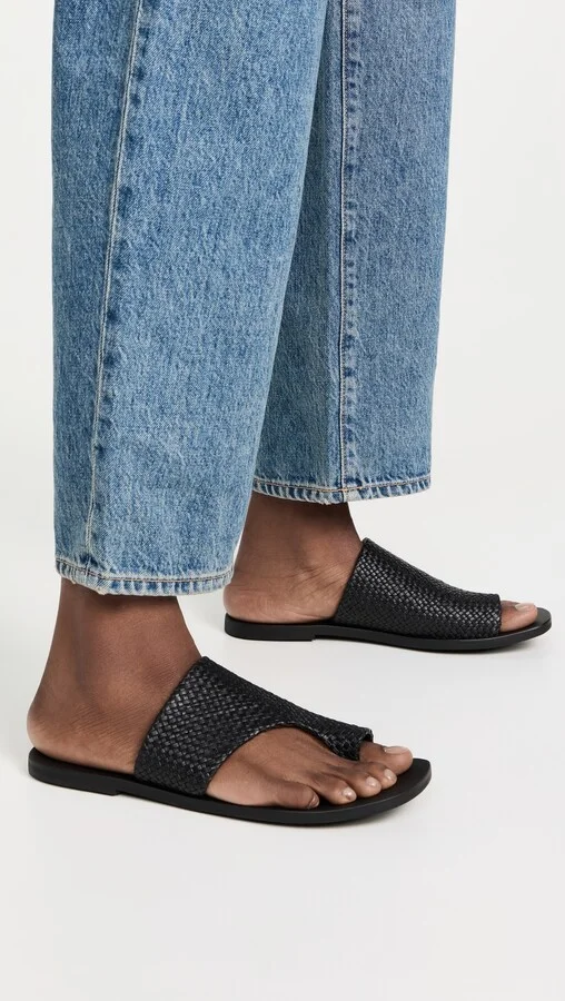 St. Agni Woven Abstract Slides - Image 4