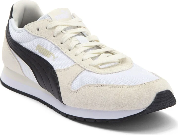 PUMA WHITE-PUMA BLACK-GRAY