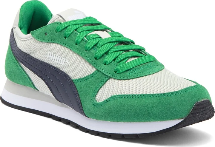 GLACIAL GRAY-PUMA NAVY-GREEN