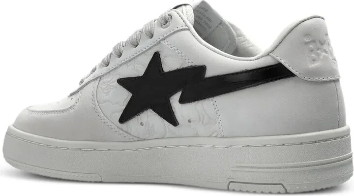 Sta 4 star-embellished leather sneakers - Image 2