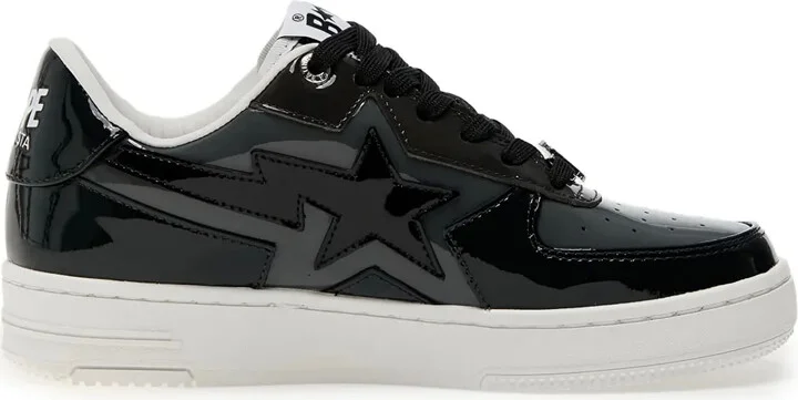 Sta Icon patent leather low-top sneakers