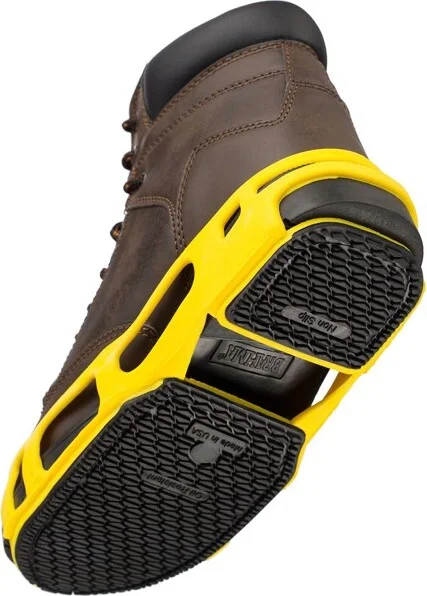 STABIL Grippers Anti-Slip Traction Job Safety Shoe Grips - XL - Yellow/Black