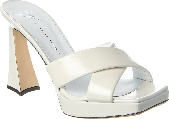 Stacee 85 Leather Platform Sandal