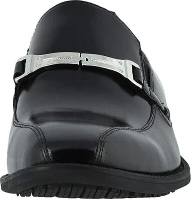 Stacy Adams Adrian Bike Toe Slip-On Men's Shoes Black : 9 D - Medium, Leather - Image 6