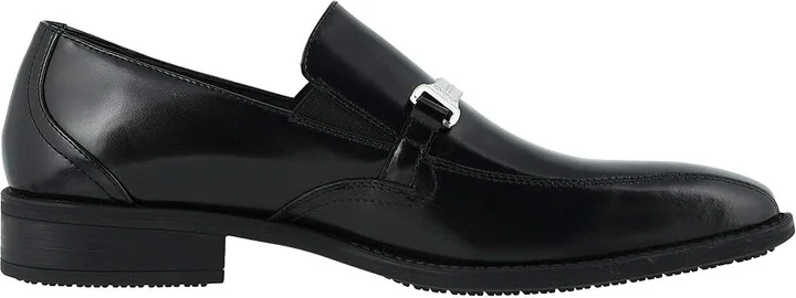 Stacy Adams Adrian Bike Toe Slip-On Men's Shoes Black : 9 D - Medium, Leather - Image 8