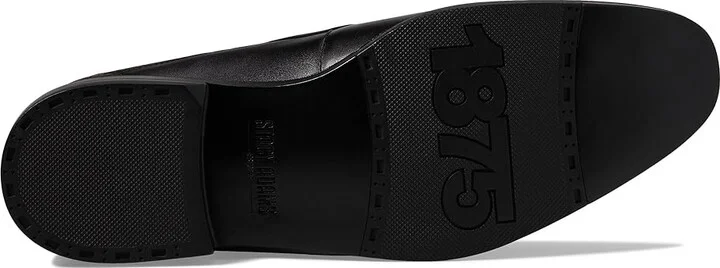 Stacy Adams Aiden Moc Toe Slip-On Loafer Men's Lace Up Wing Tip Shoes Black : 7.5 M, Leather - Image 3