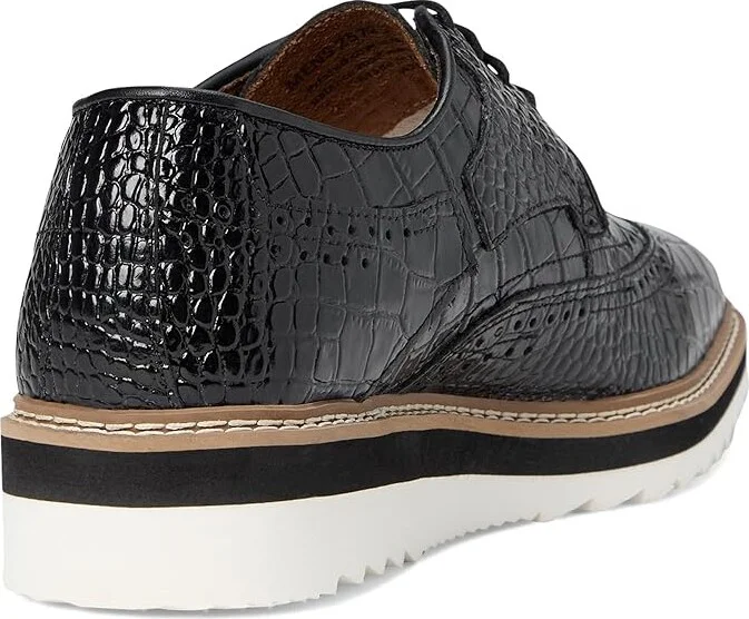 Stacy Adams Alario Wingtip Oxford Men's Shoes Black : 10 M, Leather - Image 4