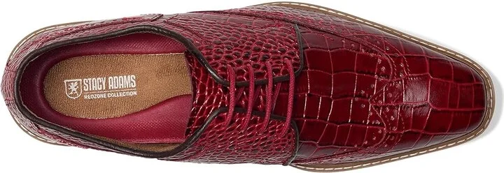 Stacy Adams Alario Wingtip Oxford Men's Shoes Red : 11 M, Leather - Image 2