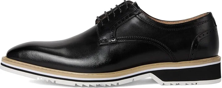 Stacy Adams Barringer Lace-Up Men's Lace Up Wing Tip Shoes Black : 12 M, Leather - Image 6