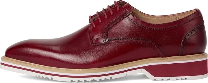 Stacy Adams Barringer Lace-Up Men's Lace Up Wing Tip Shoes Red : 10 M, Leather - Image 6