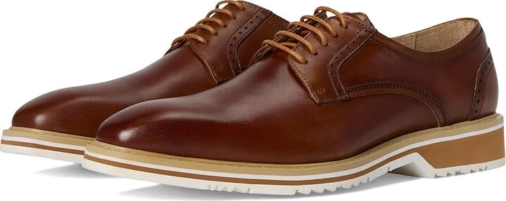 Stacy Adams Barringer Lace-Up Men's Lace Up Wing Tip Shoes Tan : 8 M, Leather