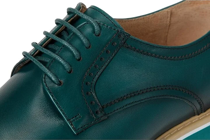 Stacy Adams Barringer Lace-Up Men's Lace Up Wing Tip Shoes Teal : 13 M, Leather - Image 7