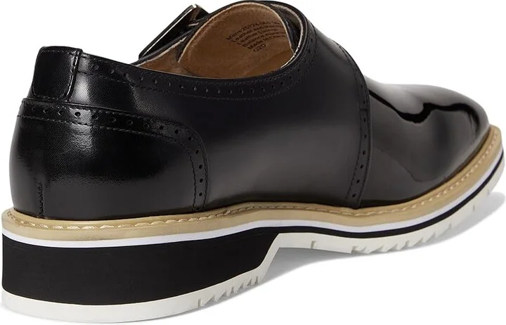 Stacy Adams Bartram Monk Strap Men's Lace Up Wing Tip Shoes Black : 11 M, Leather/Synthetic - Image 4