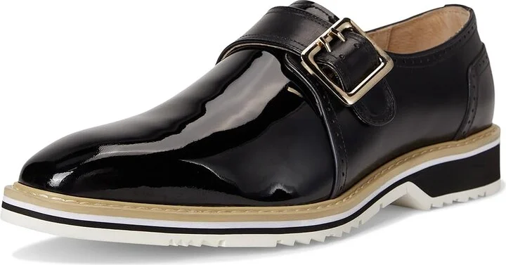 Stacy Adams Bartram Monk Strap Men's Lace Up Wing Tip Shoes Black : 11 M, Leather/Synthetic - Image 5
