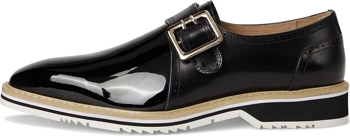 Stacy Adams Bartram Monk Strap Men's Lace Up Wing Tip Shoes Black : 11 M, Leather/Synthetic - Image 6