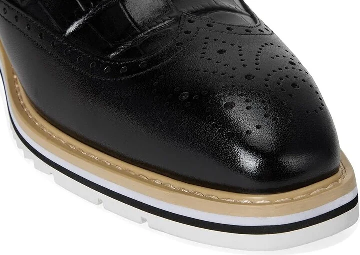 Stacy Adams Beaumont Wing Tip Lace-Up Men's Lace Up Wing Tip Shoes Black : 7 M, Leather - Image 7