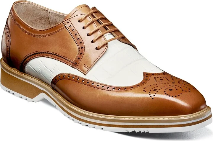 Tan/White