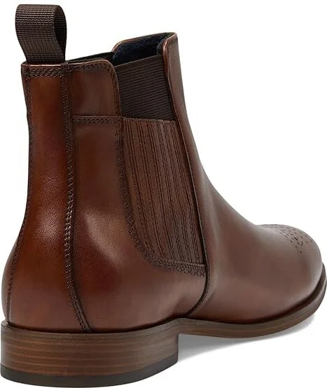 Stacy Adams Bradley Chelsea Boot Men's Boots Tan : 11 M, Leather/Rubber - Image 4