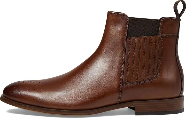 Stacy Adams Bradley Chelsea Boot Men's Boots Tan : 11 M, Leather/Rubber - Image 5