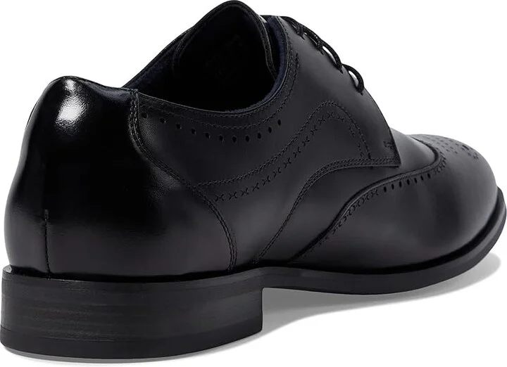Stacy Adams Brayden Wing Tip Lace-Up Men's Lace Up Wing Tip Shoes Black : 11.5 M, Leather - Image 4