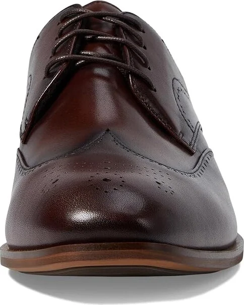 Stacy Adams Brayden Wing Tip Lace-Up Men's Lace Up Wing Tip Shoes Brown : 10.5 M, Leather - Image 5
