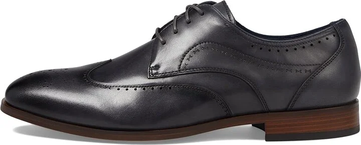 Stacy Adams Brayden Wing Tip Lace-Up Men's Lace Up Wing Tip Shoes Gray : 8.5 M, Leather - Image 6