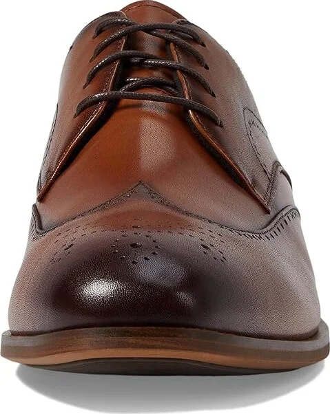 Stacy Adams Brayden Wing Tip Lace-Up Men's Lace Up Wing Tip Shoes Tan : 9.5 W, Leather - Image 5