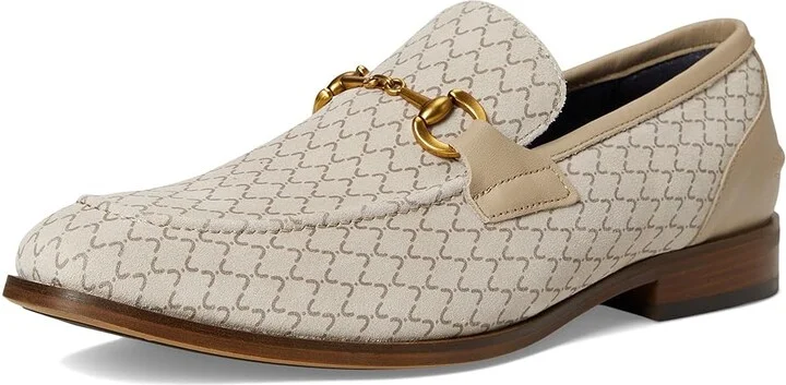 Stacy Adams Brinkley Moc Toe Slip-On Men's Lace Up Wing Tip Shoes Beige : 14 M, Leather/Suede - Image 5