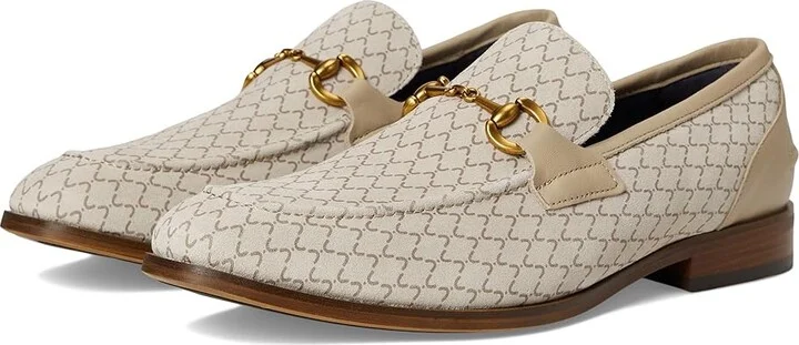 Stacy Adams Brinkley Moc Toe Slip-On Men's Lace Up Wing Tip Shoes Beige : 14 M, Leather/Suede