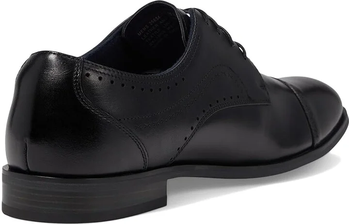 Stacy Adams Bryant Cap Toe Lace-Up Men's Lace Up Wing Tip Shoes Black : 15 M, Leather - Image 4