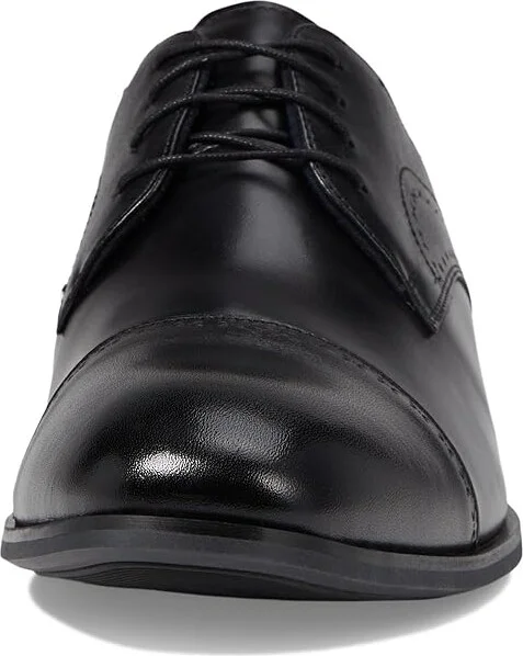 Stacy Adams Bryant Cap Toe Lace-Up Men's Lace Up Wing Tip Shoes Black : 15 M, Leather - Image 5