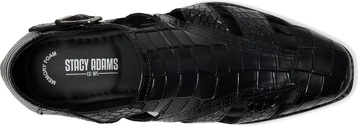 Stacy Adams Calandro City Sandal Men's Sandals Black : 10 M, Leather - Image 2