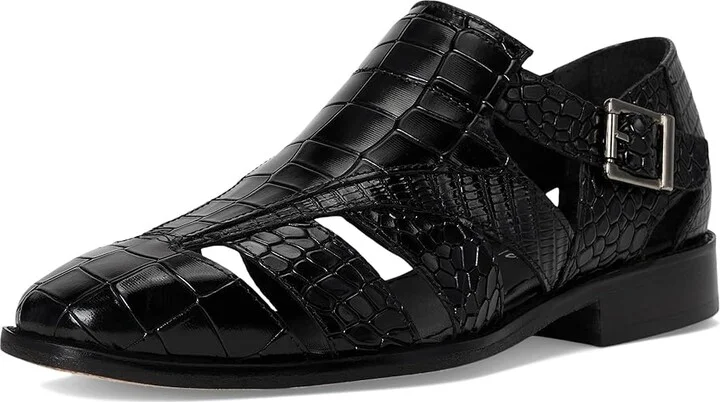 Stacy Adams Calandro City Sandal Men's Sandals Black : 10 M, Leather - Image 5