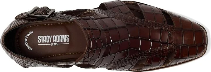 Stacy Adams Calandro City Sandal Men's Sandals Cognac : 9.5 M, Leather - Image 2