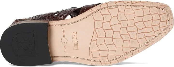 Stacy Adams Calandro City Sandal Men's Sandals Cognac : 9.5 M, Leather - Image 3