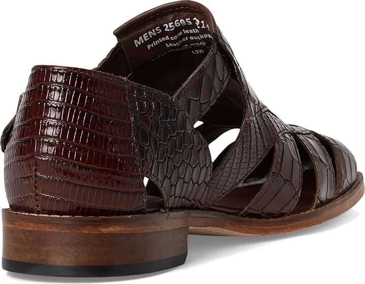 Stacy Adams Calandro City Sandal Men's Sandals Cognac : 9.5 M, Leather - Image 4
