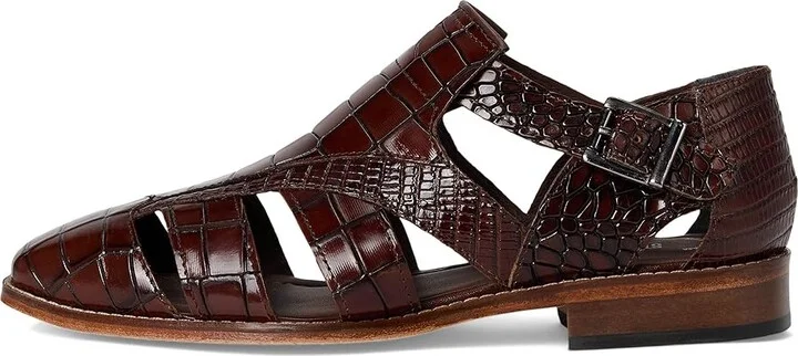 Stacy Adams Calandro City Sandal Men's Sandals Cognac : 9.5 M, Leather - Image 6