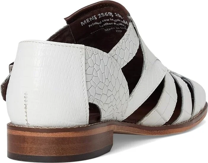 Stacy Adams Calandro City Sandal Men's Sandals White : 11.5 M, Leather - Image 4