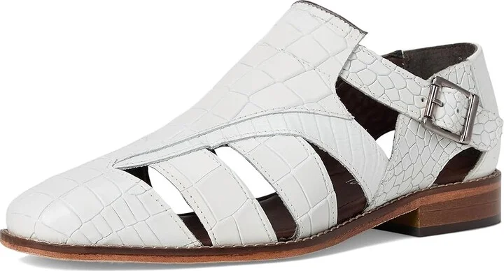 Stacy Adams Calandro City Sandal Men's Sandals White : 11.5 M, Leather - Image 5