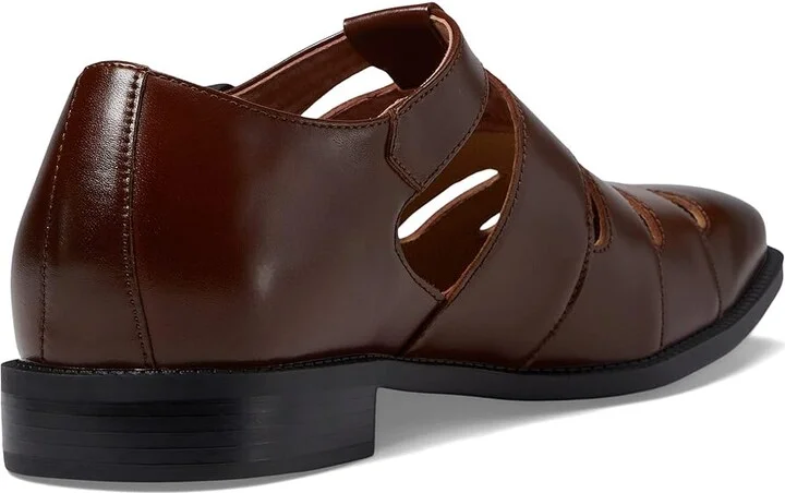 Stacy Adams Calderon City Sandal Men's Sandals Cognac : 7 M, Synthetic - Image 4