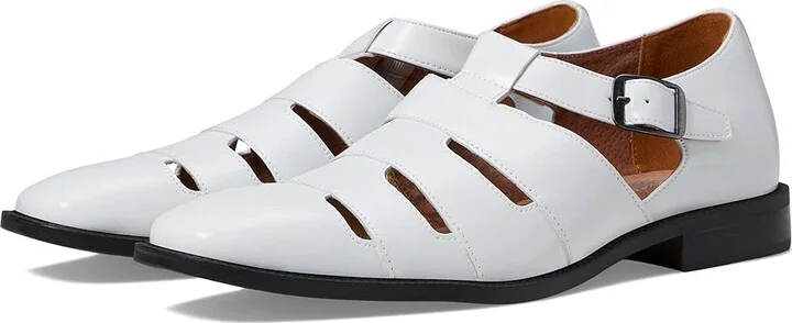 Stacy Adams Calderon City Sandal Men's Sandals White : 7.5 M, Synthetic