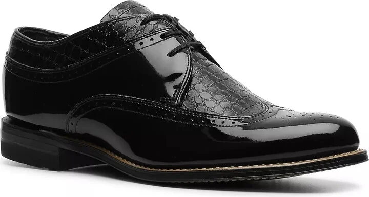 Black Croc Print