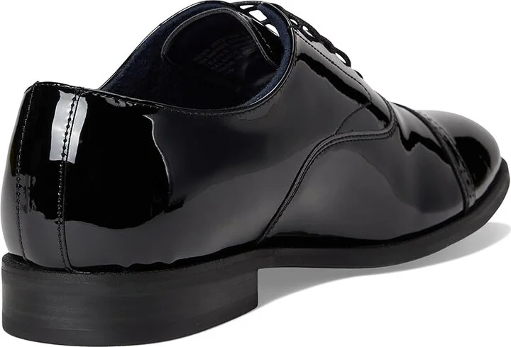 Stacy Adams Concorde II Cap Toe Lace-Up Men's Lace Up Wing Tip Shoes Black Patent : 14 M, Synthetic - Image 4