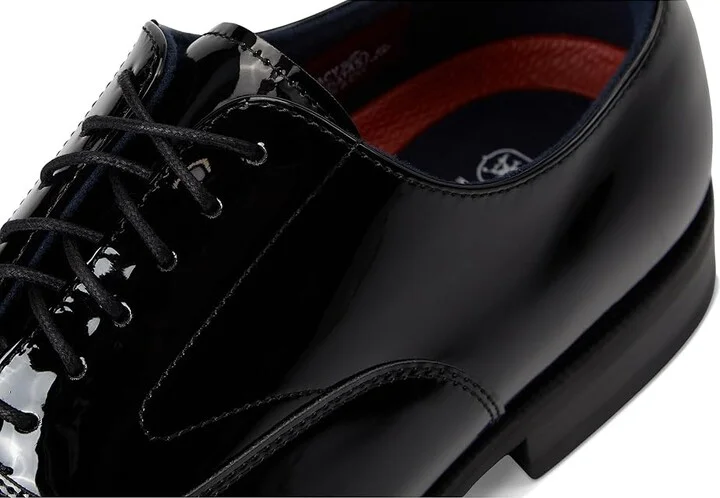 Stacy Adams Concorde II Cap Toe Lace-Up Men's Lace Up Wing Tip Shoes Black Patent : 14 M, Synthetic - Image 7