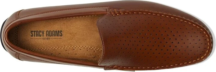 Stacy Adams Conroy Moc Toe Driver Men's Lace-up Boots Cognac : 8.5 M - Image 2