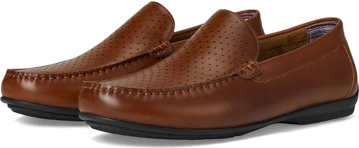 Stacy Adams Conroy Moc Toe Driver Men's Lace-up Boots Cognac : 8.5 M
