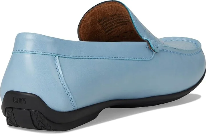 Stacy Adams Conroy Moc Toe Driver Men's Lace-up Boots Light Blue : 8 M - Image 4
